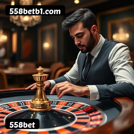 Jogos de Mesa Premium 558bet - Blackjack, Roleta, Baccarat
